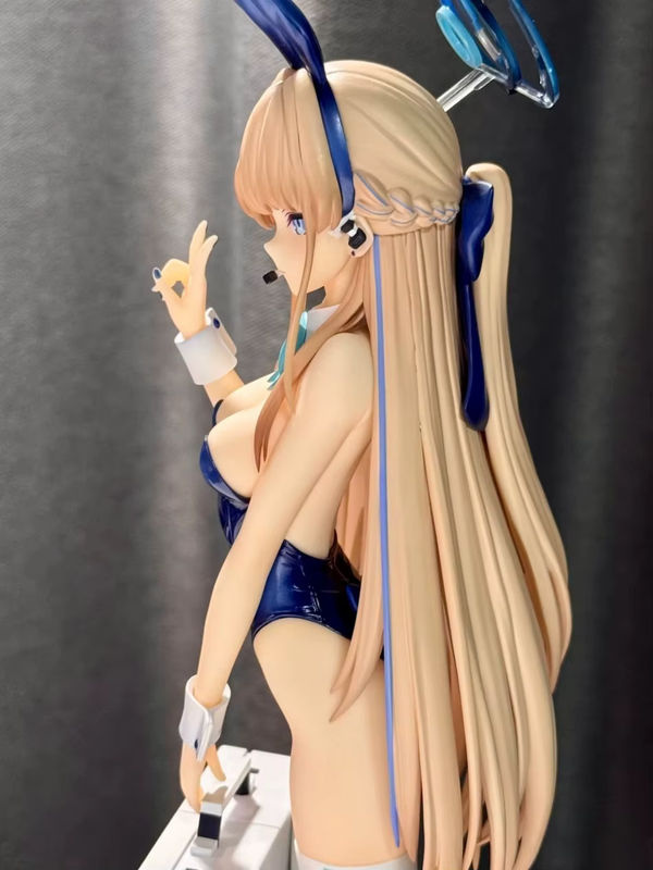 Blue Archive Asuma Toki Anime-Figur Bunny-Girl als Sammlerfigur aus Kunststoff in Blau - Bild 4