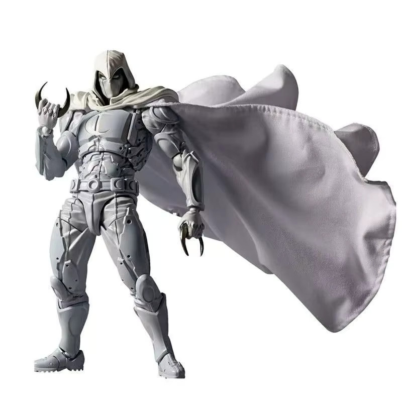 Kaiyodo Moonlight Knight Marvel Comics bewegliches Spielzeugmodell aus Kunststoff - Bild 4