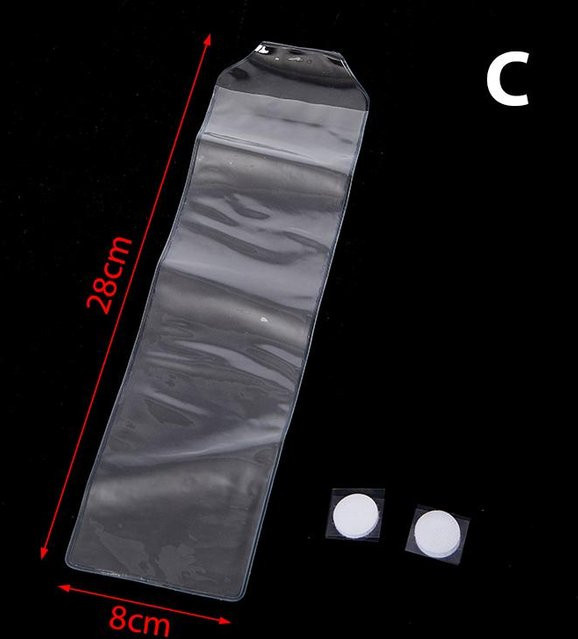 Quatoa Universal-Fernbedienungsabdeckung aus transparentem PVC als staubdichte Schutzhülle, Breite: 8 cm, Länge: 28 cm - Bild 1
