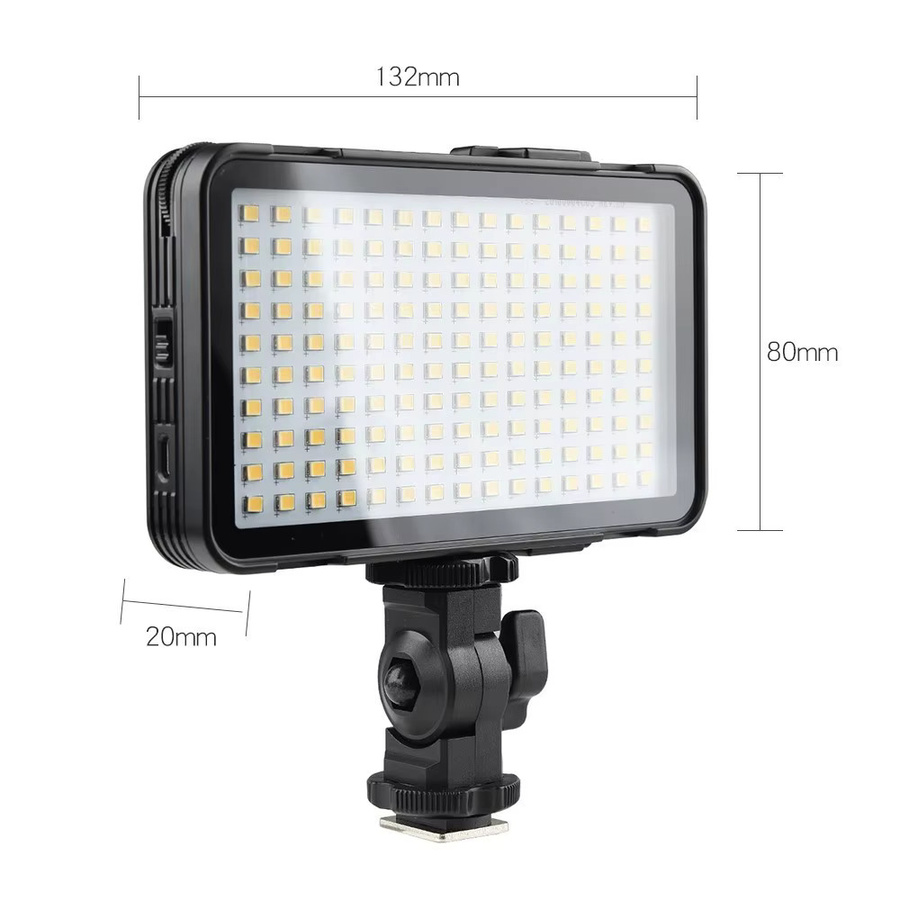 Godox LEDM150 Handy-LED-Videoleuchte in Schwarz mit 5600K und eingebautem wiederaufladbarem Akku via USB-C - Bild 2