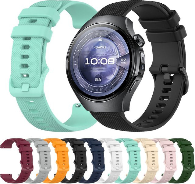 Uhrenarmband Silikon, 20 mm, 22 mm, Unisex - Bild 1