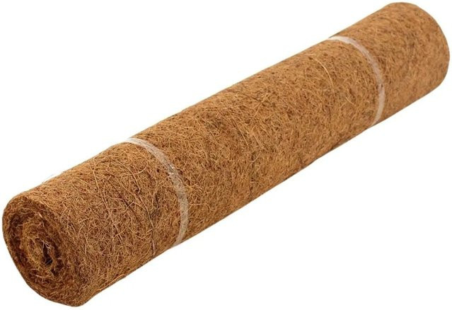 Galaflor Kokosmatte als Winterschutz für Pflanzen, braun, B: 150 cm, T: 50 cm, H: 0,4 cm - Bild 1