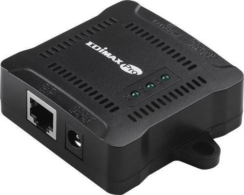 Edimax GP-101ST PoE Splitter 1 GBit/s IEEE 802.3at 25.5 W Schwarz - Bild 1
