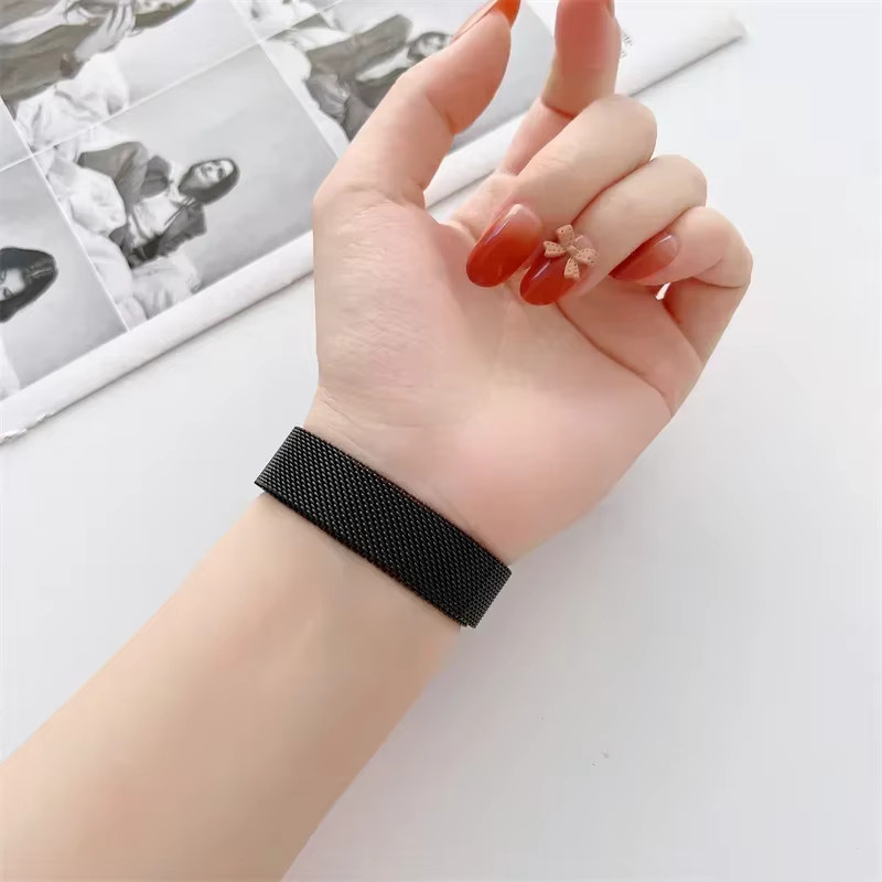 Uhrenarmband Milanaise Edelstahl, Xiaomi Smart Band 8, Unisex - Bild 2