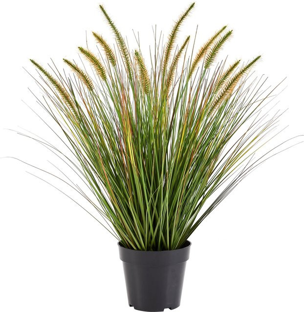 Künstliches Japanisches Lampenputzergras Yuki von Aplanta, Höhe: 70 cm - Bild 1