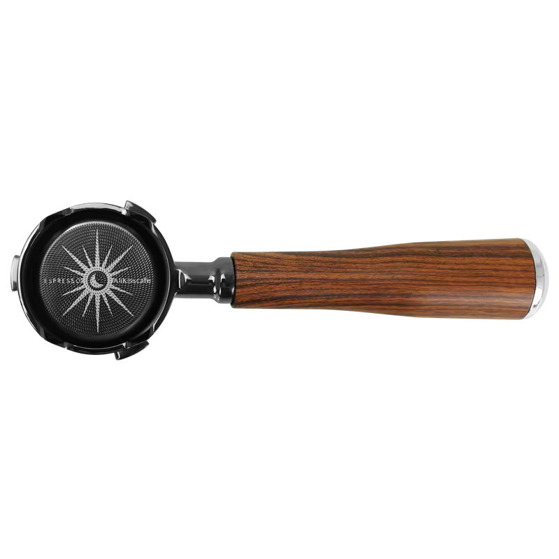 AliKisscafe Bodenloser Siebträger 51 mm in Schwarz aus Edelstahl für Delonghi La Specialista EC9555 EC9335 Espresso-Zubehör - Bild 6