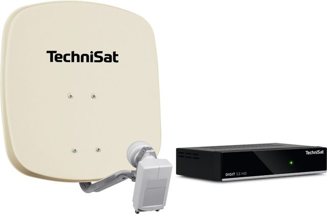 Technisat DigiDish 45 Twin + DIGIT S3 HD HDTV-Empfangsanlage in Beige - Bild 1
