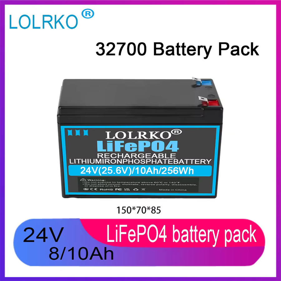 ALalito 24V 10Ah LiFePO4 Akku mit integriertem BMS in Schwarz - Bild 4