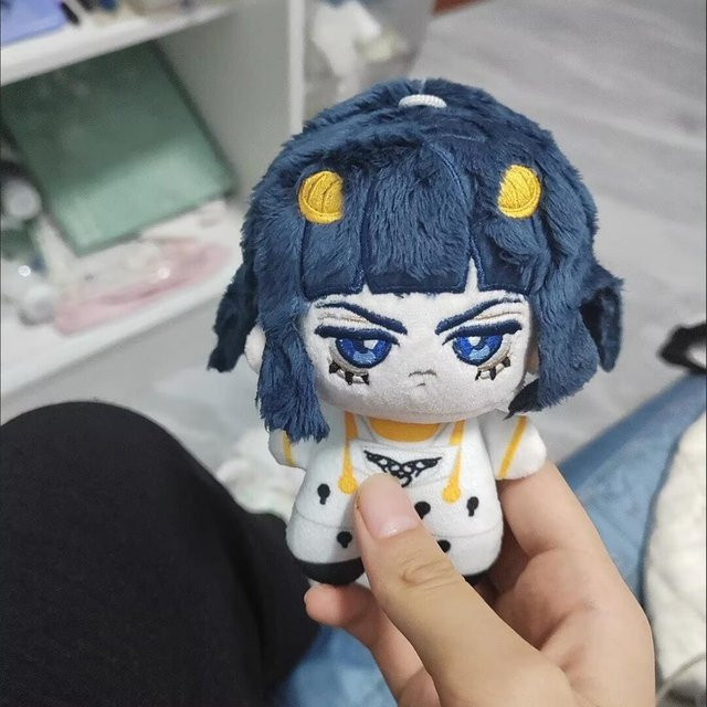 Buccellati Bruno Buccellati Plüschpuppe Anhänger, 10cm, Grau - Bild 1