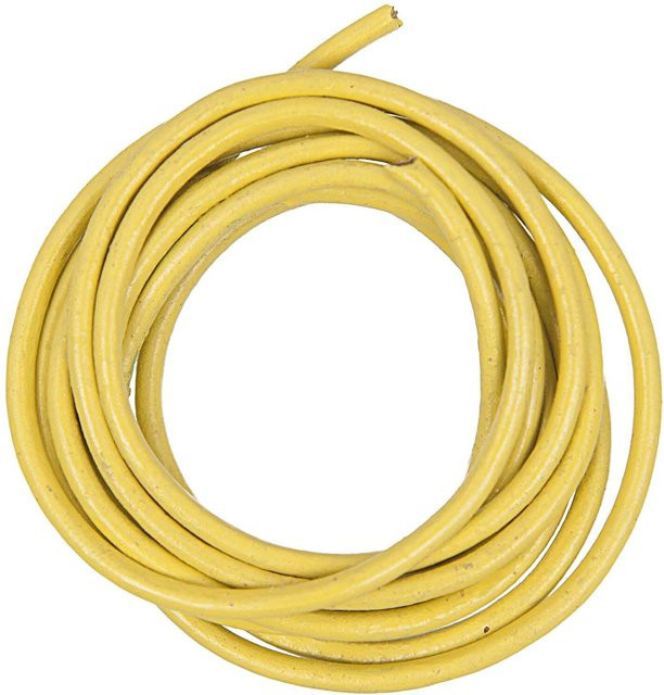 Rico Design Lederband, 2 mm, 1 m, Pistazie, Unisex - Bild 1