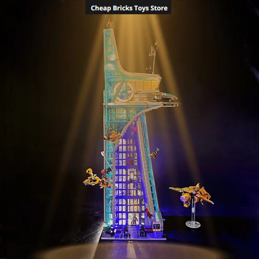 Hot Toys Futuristisches Hauptquartier-Turm, Bausteine, 5.201 Teile - Bild 5