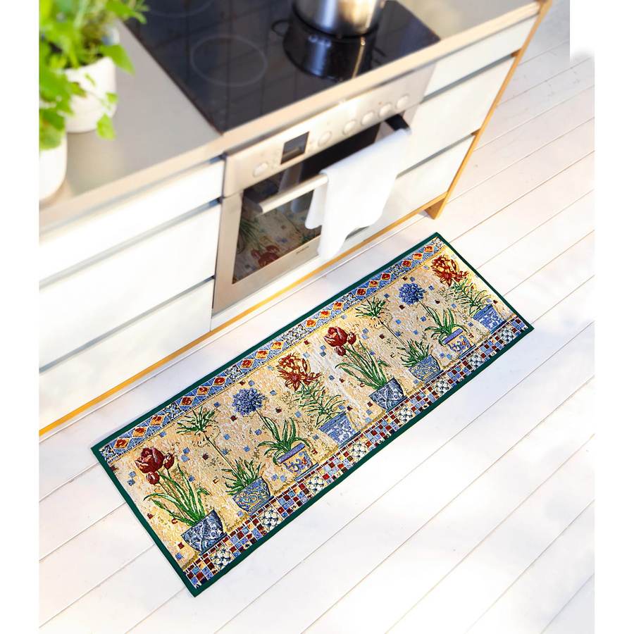 Küchen-Läufer viva domo floral in Multicolour - Bild 2