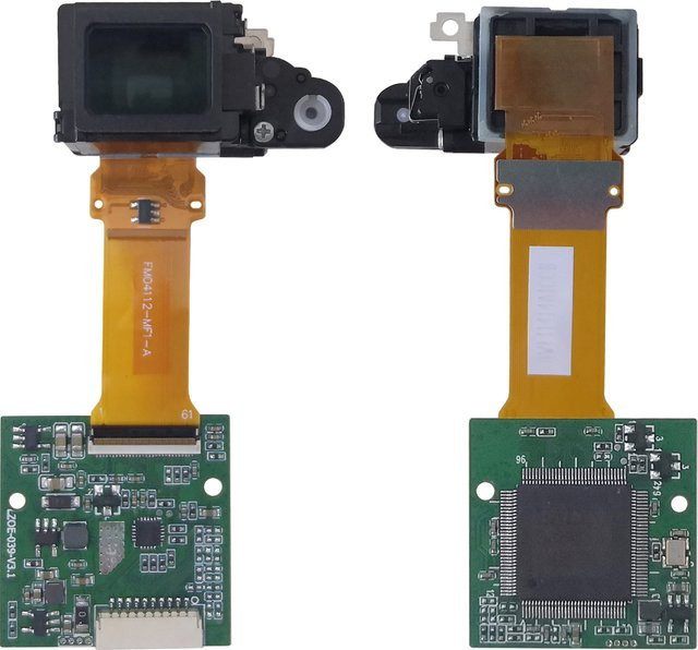 Hicenda 0,39 Zoll OLED Micro Display mit CVBS Board für Sucher, Auflösung 1024 x 768 - Bild 1