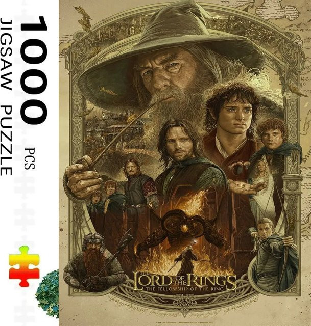 KAYOU Der Herr der Ringe Puzzle, 1.000 Teile - Bild 1