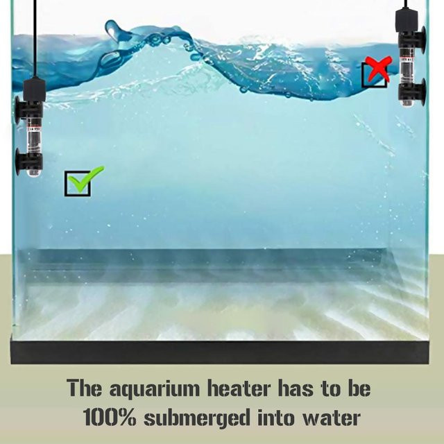 Canaryy Aquariumheizung mit automatischem Thermostat und Quarzrohr in Transparent - Bild 1