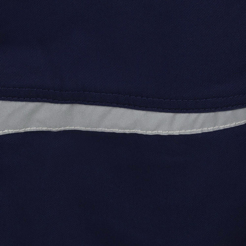 safety and more Latzhose EXTREME in Marineblau/Schwarz aus Polyester-Baumwolle, Größe XXXL - Bild 3