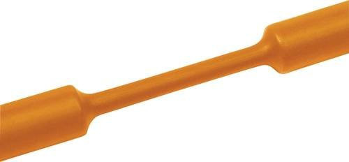 HellermannTyton Schrumpfschlauch ohne Kleber Orange Durchmesser: 19,10 mm, Schrumpfrate 2:1 - Bild 1