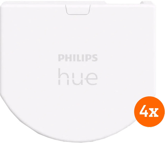 Philips Hue Wandschaltermodul im 4er-Pack, Weiß - Bild 1