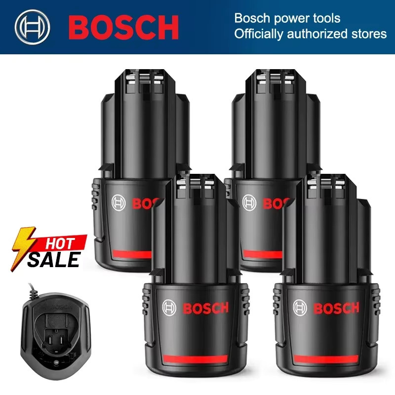Bosch 12V Li-Ionen Akku BAT411 mit 2,0Ah in Schwarz - Bild 1