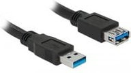 Delock USB 3.2 Gen 1 Verlängerungskabel USB-A Stecker auf USB-A Buchse Schwarz 3,00 m - Bild 1