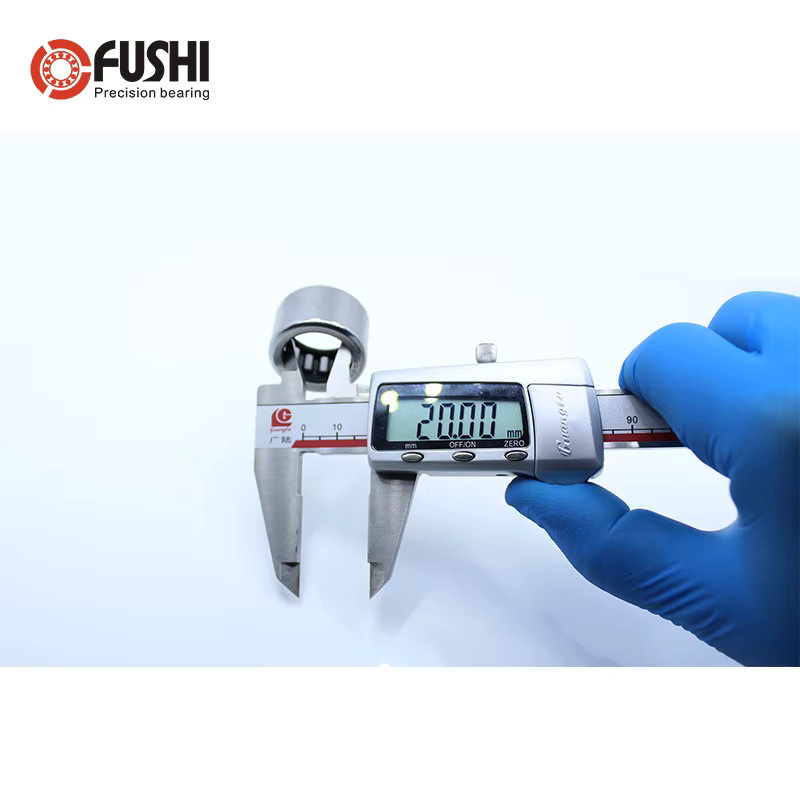 FUSHI Nadellager HK 202918 RS mit Dichtung, gezogene Schale, Farbe: Silber, B/T/H: 20 x 29 x 18 mm, 5 Stück - Bild 1