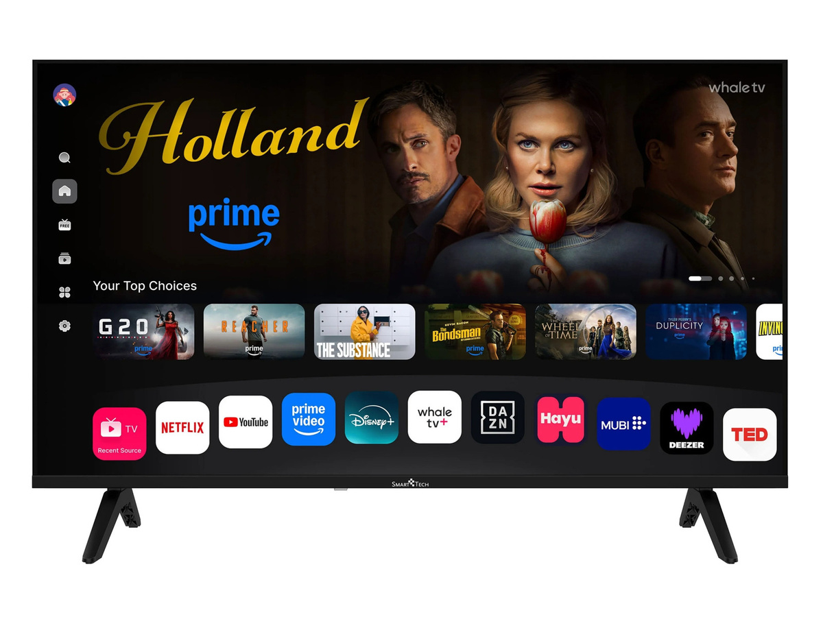 Smart Tech Whale Smart TV 40FH01K Fernseher 40 Zoll Full HD HDR Bluetooth Schwarz - Bild 2