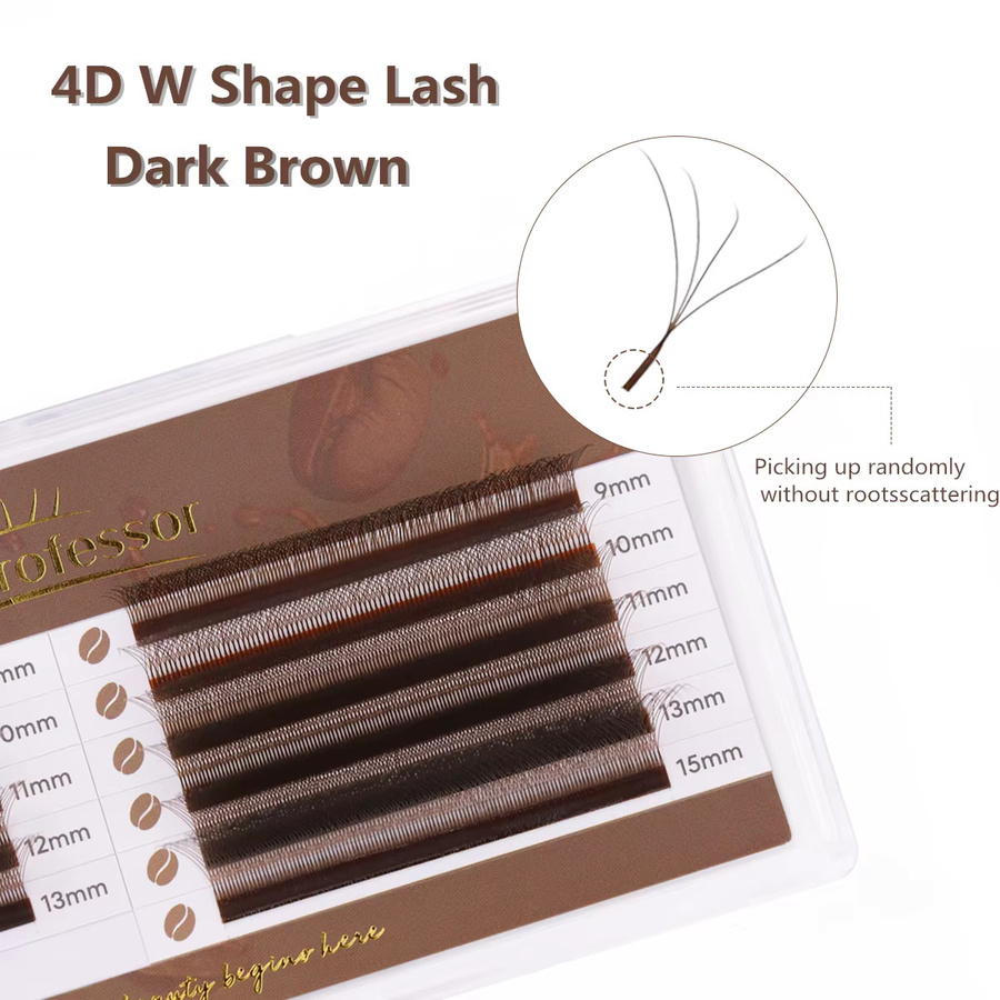 lashprofessor Wimpernverlängerungen, Dunkelbraun, Unisex - Bild 2