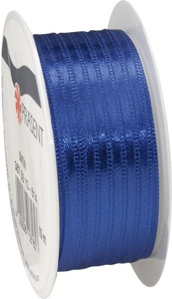 Blaues Satinband aus Polyester mit 3 mm Breite für Hochzeiten und Dekorationen - Bild 1