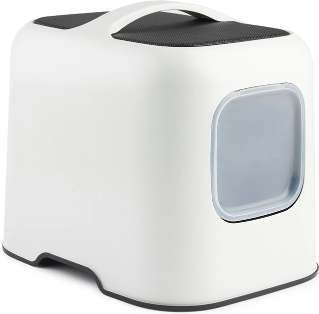 Rotho Katzentoilette Biala in Weiß, B/T/H: 44,3 x 39,5 x 51 cm - Bild 1