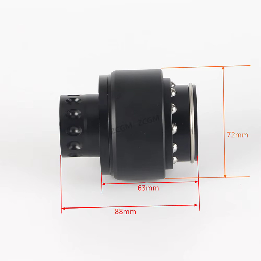 MOZA Verlängerungsstange für R3 R5 R9 R12 R16 Lenkrad SIM Racing Simulator Upgrade-Zubehör, Schwarz - Bild 2