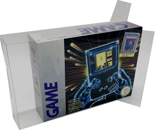 xunbeifang Schutzbox für GameBoy Erste Generation Videospielsystem transparent retro - Bild 1