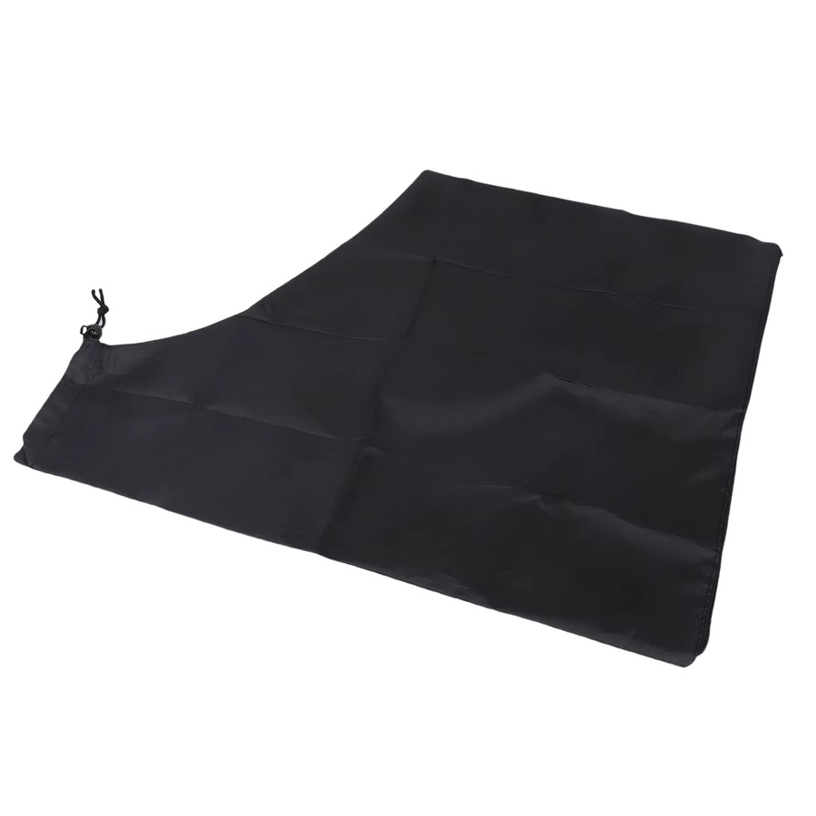 Universeller Laubbläserbeutel aus auslaufsicherem Oxford-Polyester mit Kordelzug in Schwarz - Bild 2