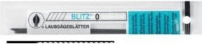 Josef Haunstetter Laubsägeblatt Taifun Größe 7 grobgezahnt, Farbe Silber, Länge: 130 mm - Bild 1