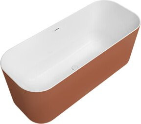 Villeroy & Boch Freistehende Badewanne Finion in Stone White, oval aus Acryl, B/T: 170 x 70 cm - Bild 1
