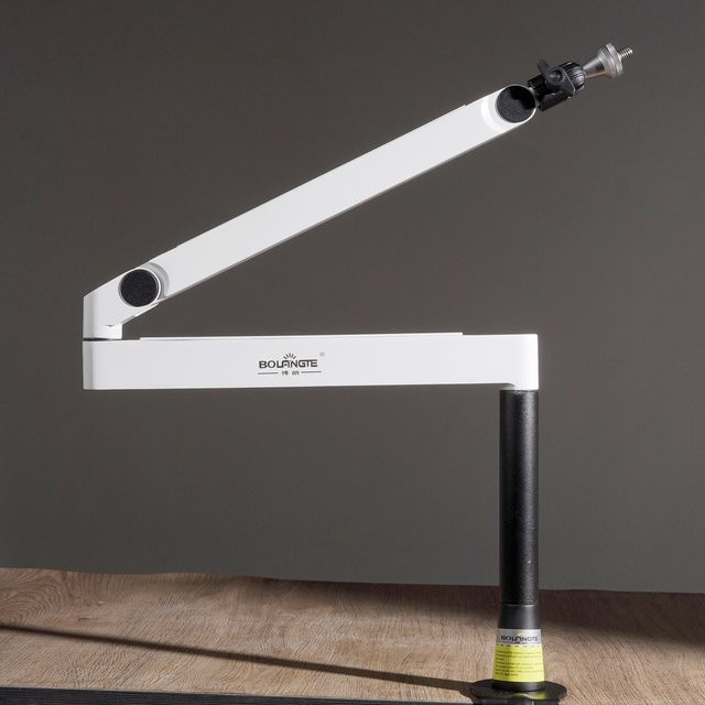 Winningear Mikrofon Cantilever Stand Halterung Drehbare Suspension Boom Arm in Schwarz oder Weiß - Bild 1