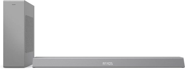 Philips Soundbar mit Subwoofer TAB8505/10 in Silber - Bild 1