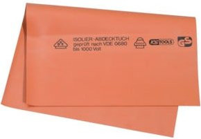 KS Tools Isoliertes Gummi-Abdecktuch in Orange, Breite: 120 cm, Dicke: 1,6 mm - Bild 1