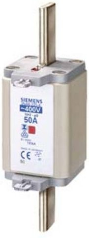 Siemens Sicherungseinsatz 3NA62524 Sicherungsgröße 2, 315A, 400V, 3er-Pack, Farben: Rot, Weiß, Silber - Bild 1