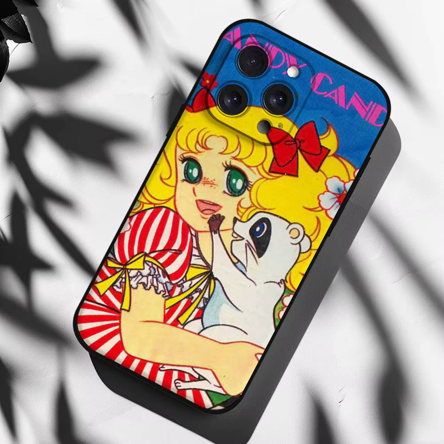 Mesuca Manga C-Candy Handyhülle für iPhone 16 15 14 13 12 11 Pro Max Plus Mini XR XS SE in Multicolour - Bild 6
