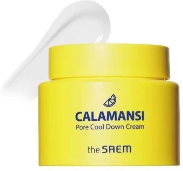 Die Saem Calamansi Pore Cool Down Cream Gel, 100 ml, Vitamin C, Fettige Haut - Bild 1