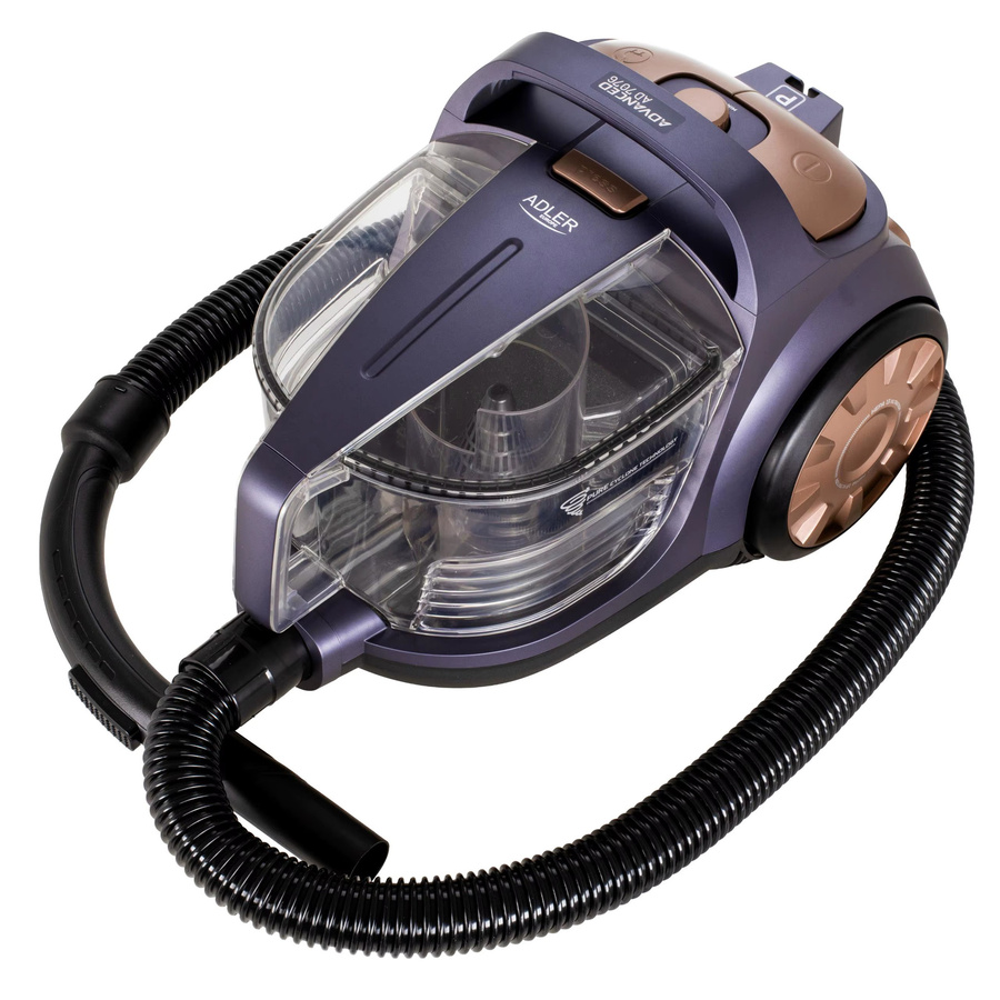 Adler Zyklon-Halsstaubsauger ohne Beutel mit 3000 W, HEPA-Filter und Zubehörset - Bild 4