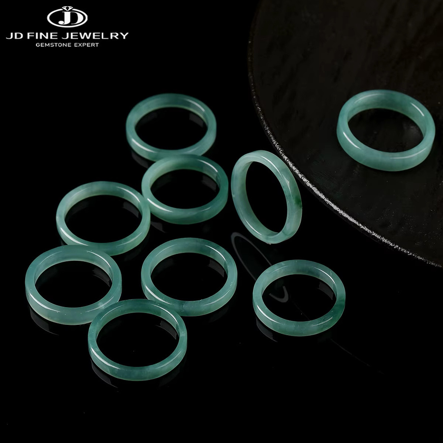 Buy Bao Ji Ring, Guatemala Jadeit Blau, Damen - Bild 2
