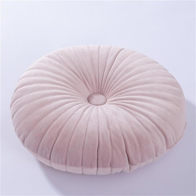 Runder Tatami Pouf Yiran Bag als weiches Sitzkissen in Pink, Durchmesser: 35 cm - Bild 1