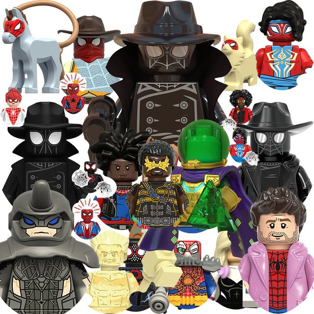 Spider-Man Noir Bausteine, Minifiguren, Marvel - Bild 1