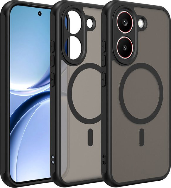 Techsuit HaloFrost II MagSafe Schutzhülle für Xiaomi Poco X8 Pro in Schwarz - Bild 1