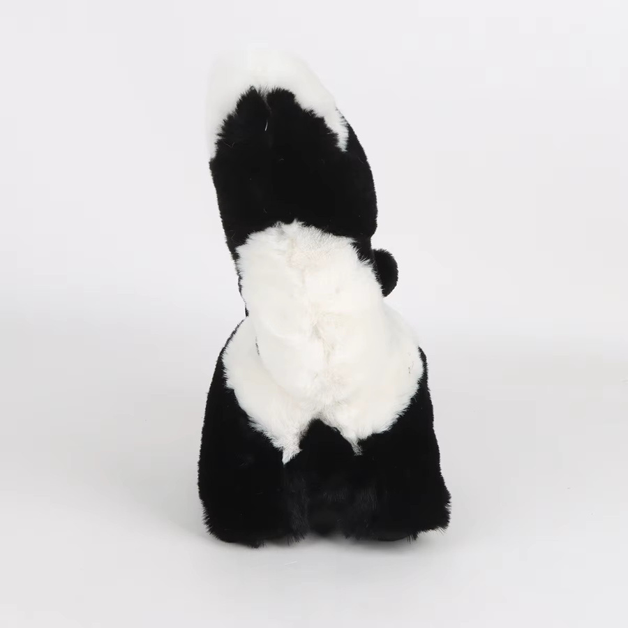 Molutian Dunkle Stinktier-Plüschtiere, Schwarz, 26cm - Bild 3