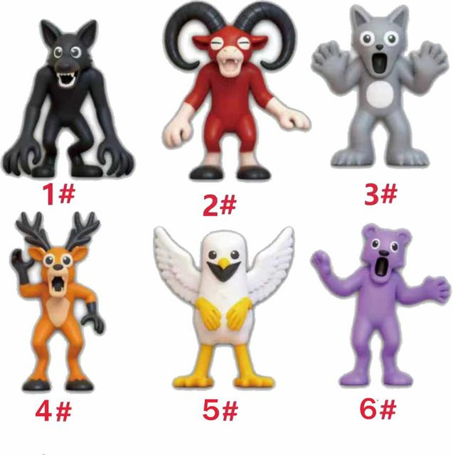 Yiran toy 1 99 Nächte im Wald Figuren Plastik 6-12-teiliges Set - Bild 1