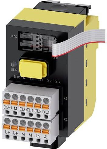 Siemens Interface IP20 in Gelb aus Kunststoff 3SU1400-1LL10-3BA1 - Bild 1