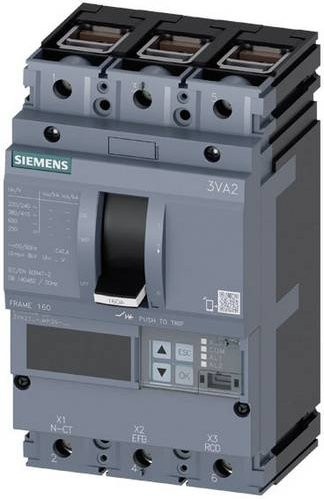 Siemens 3VA2140-7MP36-0AA0 Leistungsschalter in Grau mit einem Einstellbereich von 16 - 40A und einer maximalen Schaltspannung von 690 V/AC - Bild 1
