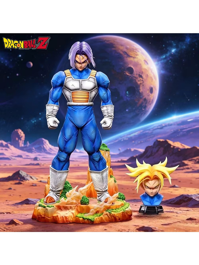 Bandai Dragon Ball Anime Figur Trunks Actionfigur aus PVC in Multicolor, Höhe: 29 cm - Bild 3